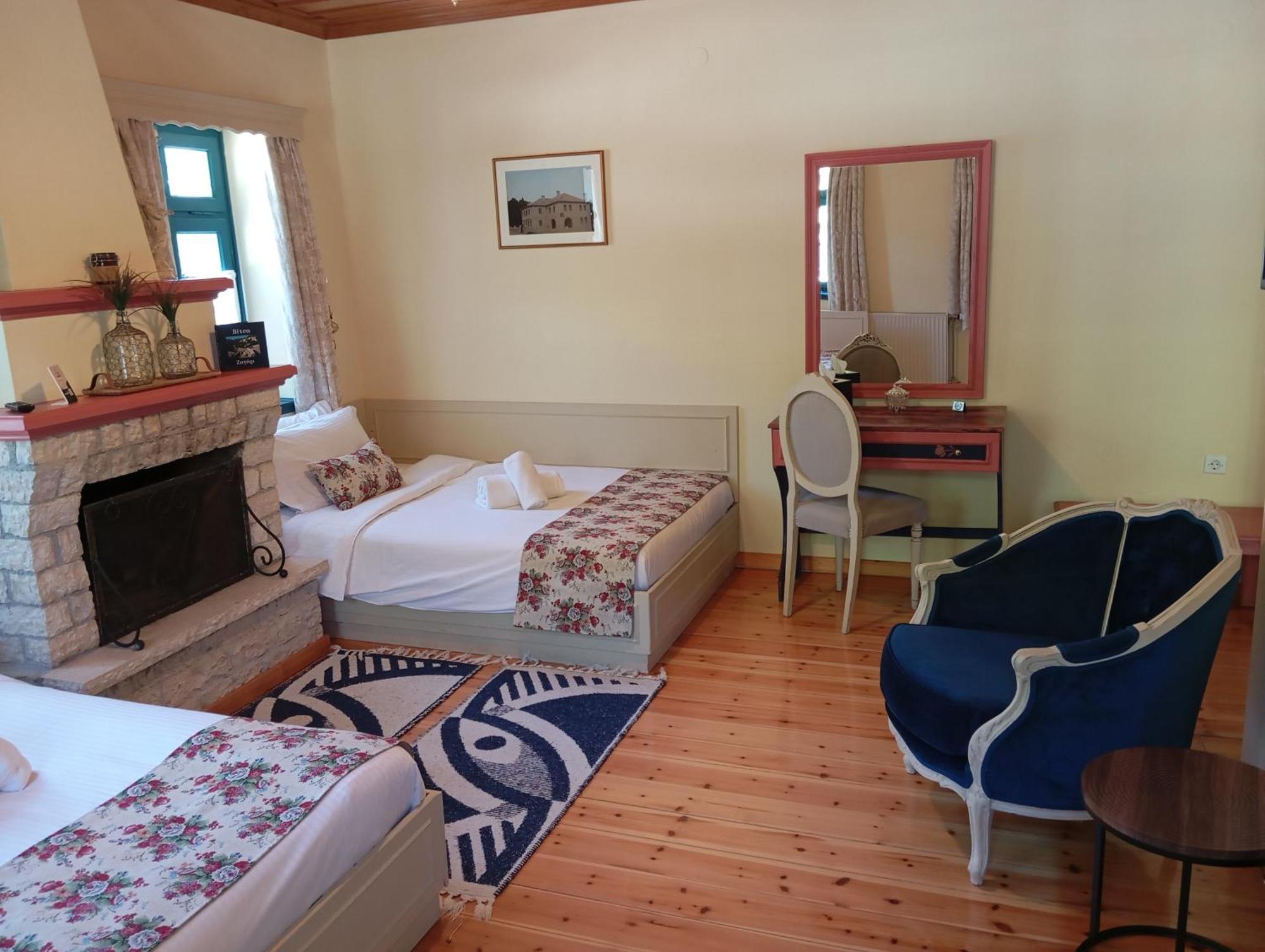 Andromachi'S Beloi Hotel Vitsa Bagian luar foto